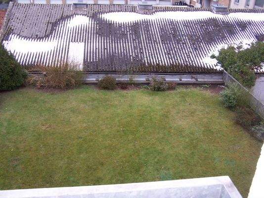 Blick auf Dachgarten