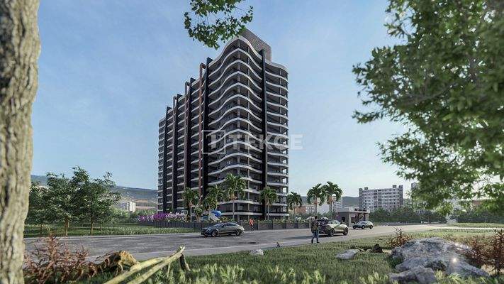 Newly-Built Apartments with Sea View in Erdemli Mersin