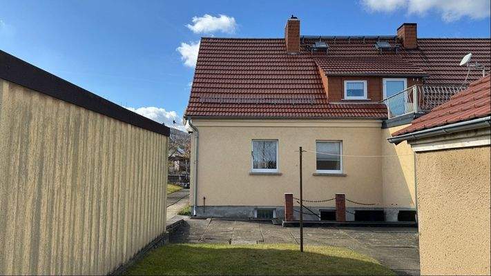 Rückansicht Wohnhaus