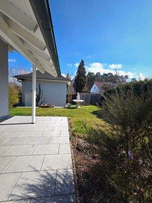 Überdachte Terrasse, Südseite