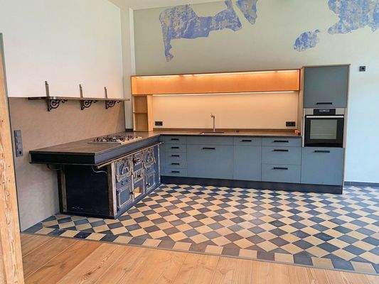 Eine tolle Küche mit viel Platz