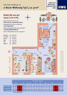 Grundriss zur Wohnung