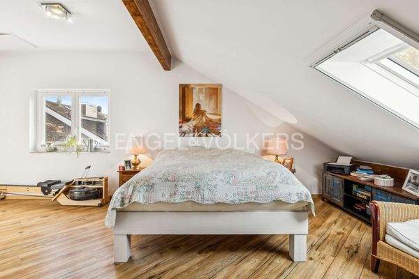 Schlafzimmer im Dachgeschoss