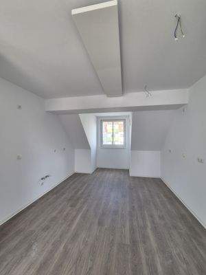 Einblick in die neue Küche 