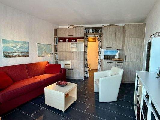 Wohn- und Schlafzimmer