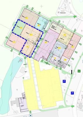 24 150 053_Übersichtsplan Halle 7+9_Hallenhöhen_mit Abriss