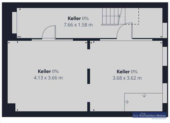 Grundriss-Skizze Keller