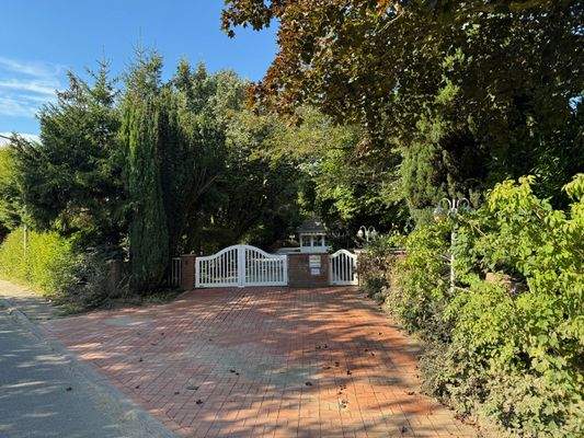 repräsentative Auffahrt