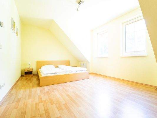 Das zweite Schlafzimmer im OG