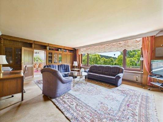 Wohnzimmer bzw. Schlafzimmer 1