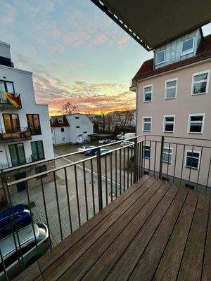 Balkon 1 zum Hof Südwest-Seite