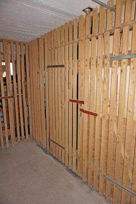 Kellerabteile der Mieter