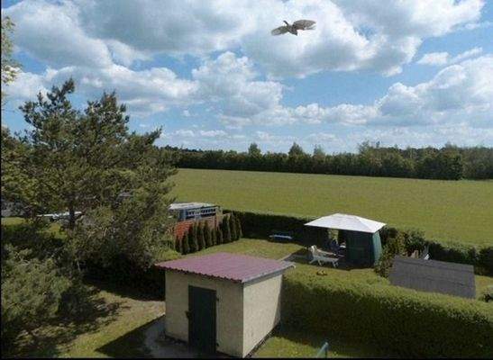 Blick aus dem Schlafzimmer