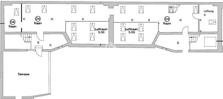 Grundriss DG / floor plan attic