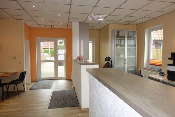 EG Eingang, Empfangsbereich