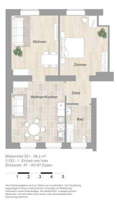Grundriss Wohnung