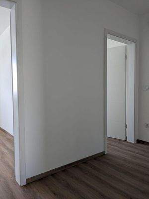 Flur zu Küche und Schlafzimmer