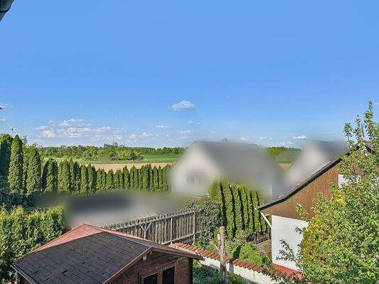 Blick über die Nachbarhäuser