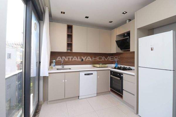 Duplex Apartment 2.5 Km from the Sea in Antalya Konyalti