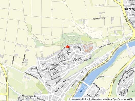 Geolyzer Kartenausschnitt