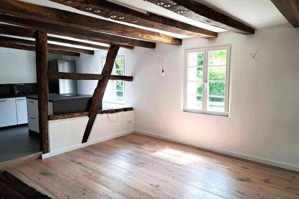 Essbereich mit Küche