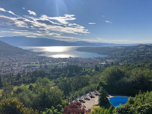 Ausblick auf Gardasee