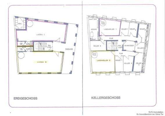 Grundriss Ladengeschäft 2
