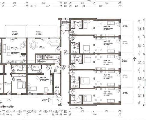 Grundriss Appartments