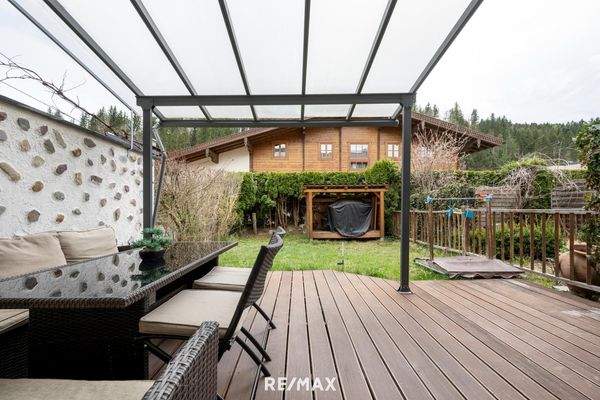 Terrasse Ansicht Richtung Süden