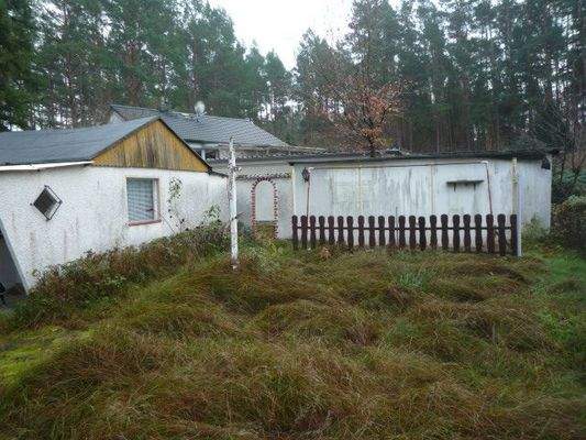 Gartenhaus Süd-Westansicht