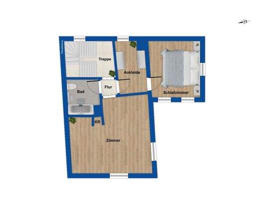 Grundriss Obergeschoss