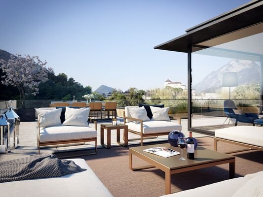 Visualisierung Dachterrasse
