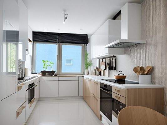 Küche - Homestaging