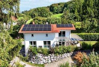 Blick zum Haus