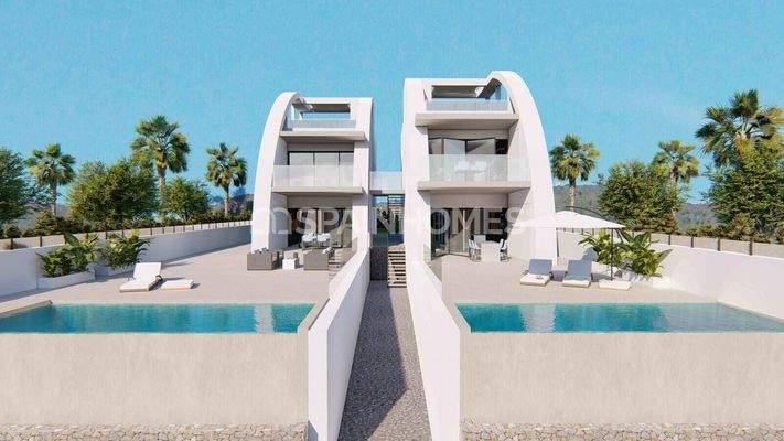 3 Bedroom Apartments with Private Pool and Terrace in Rojales