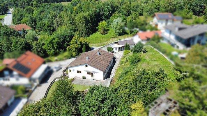 Luftbild der Immobilie