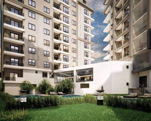 Apartments Near the Mall in Antalya Muratpasa