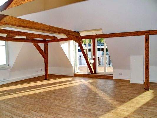 Zugang zur Dachterrasse