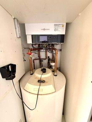 Gasbrennwertheizung in der Wohnung