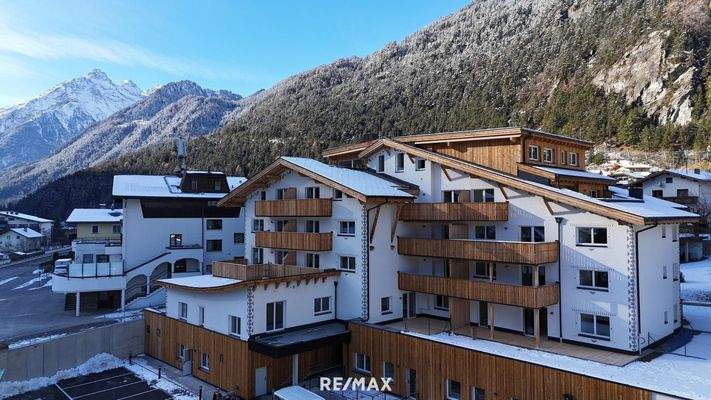 Pfunds - Drohnenansicht