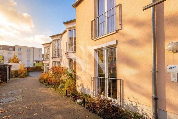 Blick auf das Gebäude - Südseite 