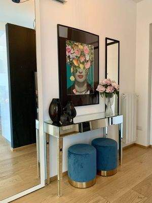 Der grosszügige Eingangsbereich