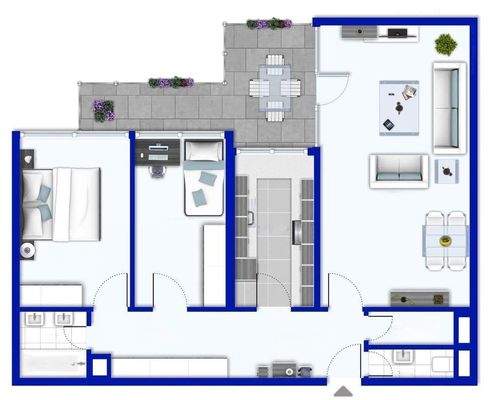 Grundriss Sommerrain