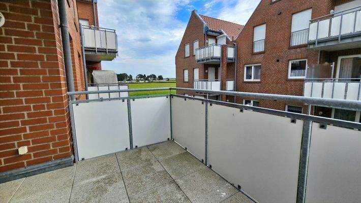 6,7 m² großer Süd-Eckbalkon