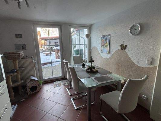 Essecke mit Hofzugang