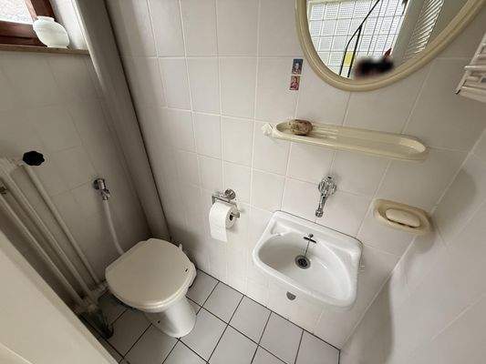 Gäste-WC im Erdgeschoss