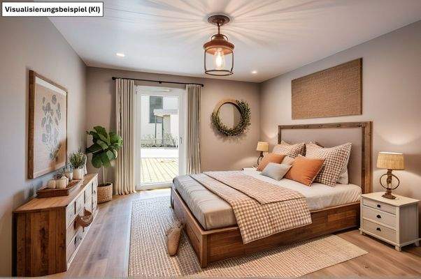 Schlafzimmer 1 - Visualisiert