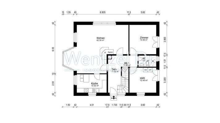 Grundriss Erdgeschoss