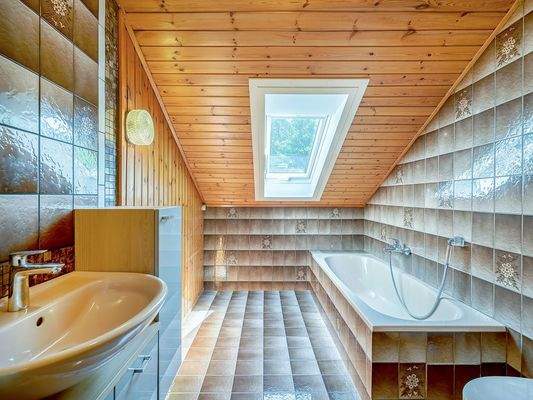 Badezimmer Ansicht 1