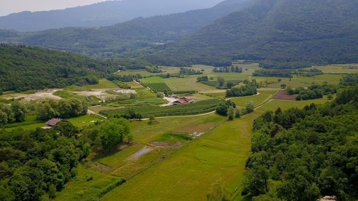 Obstbau-Apfelplantagen-Apfel-Trient-Haus-Kubatur-Bauen-Garage-Geräteschuppen-Frutticoltura-mela-frutteto-mela-Trento-casa-cubatura-edificio-garage-attrezzature-capannone